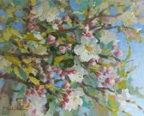 Painting “Apple    blossom”