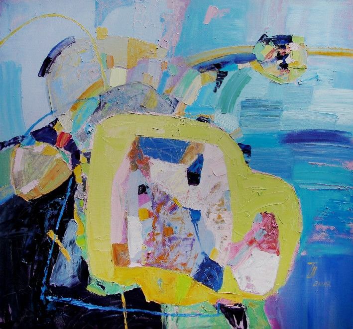 Картина «Передчуття весни», олійні фарби, полотно. Художниця Шуляк Тетяна. Купити картину