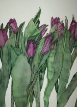 Картина “Садові тюльпани”