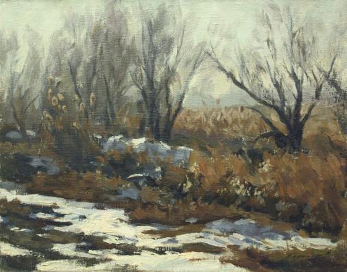 Painting «Warmer», oil, canvas. Painter Korinok Viktor. Buy painting