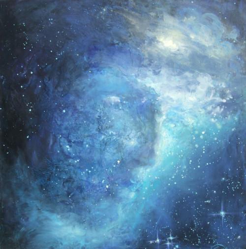 Painting «Star face», oil, enamel, canvas. Painter Samoilyk Olena. Buy painting