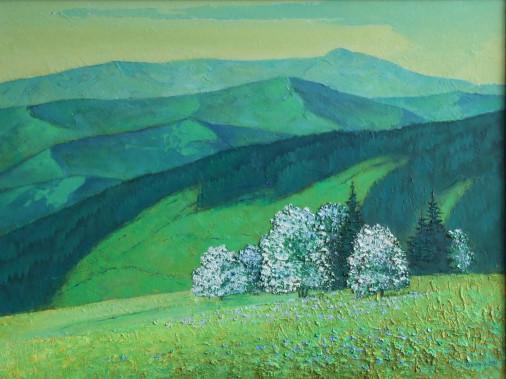 Painting «Spring», oil, canvas. Painter Tokaruk Ihor. Buy painting
