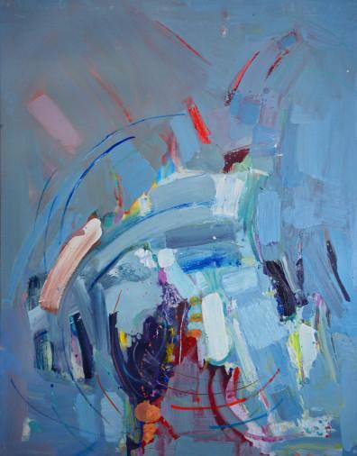 Painting «Movement», oil, enamel, canvas. Painter Melnyk Ihor. Buy painting