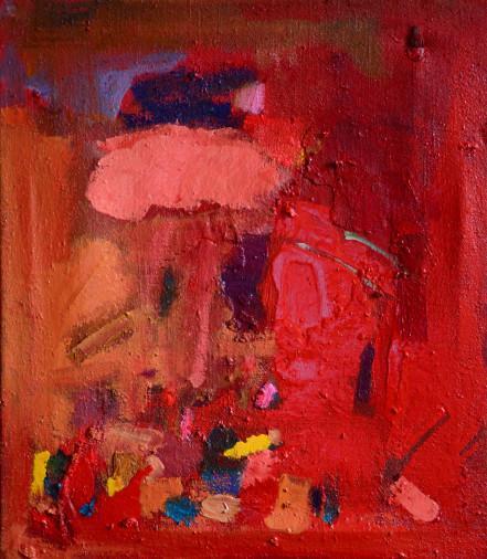 Painting «Warm rain», oil, enamel, canvas. Painter Melnyk Ihor. Buy painting
