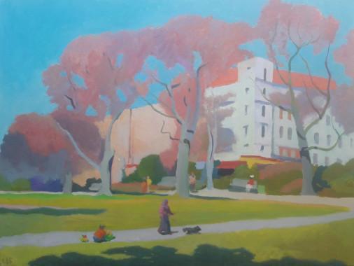 Painting «Sunny day», oil, canvas. Painter Koval Vasyl. Buy painting