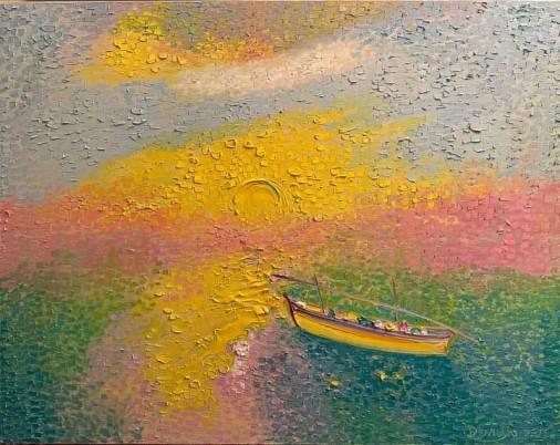 Painting «On the sea», oil, canvas. Painter Demtsiu Mykhailo. Buy painting
