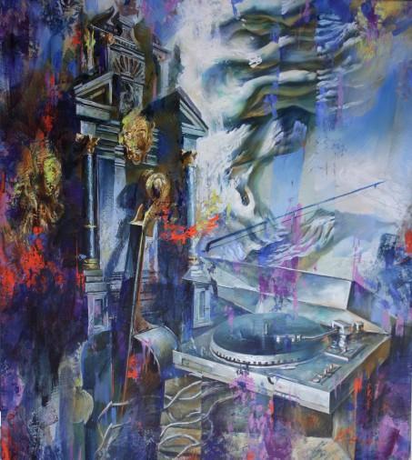 Painting «Frozen melody», oil, canvas. Painter Dobrodii Oleksandr. Buy painting