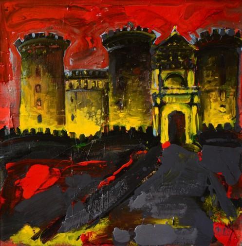 Painting «Castel Nuovo », oil, enamel, canvas. Painter Melnyk Ihor. Buy painting