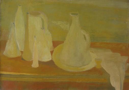 Painting «Stages of painting. Yellow ceramics», oil, canvas. Painter Zheltonogov Oleksii. Buy painting