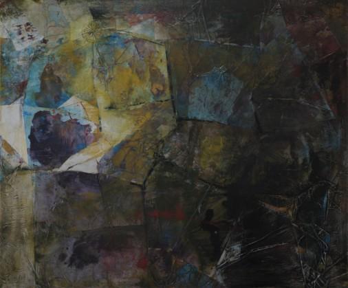 Painting «Resurrection», collage, tempera, canvas, paper. Painter Kopeleva Olga. Buy painting