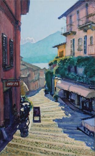 Painting «Street in Italy», oil, canvas. Painter Timoshenko Vladimir. Buy painting