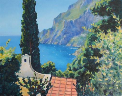 Painting «Bay on Capri», oil, canvas. Painter Timoshenko Vladimir. Buy painting