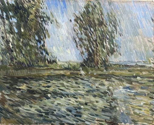 Painting «Shore», oil, canvas. Painter Ovchynnikov Oleksii. Buy painting
