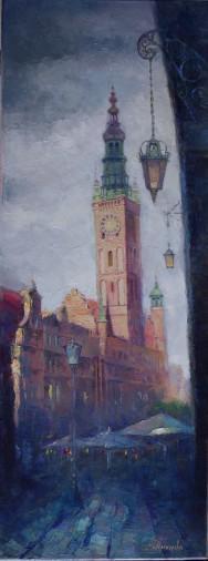Painting «Urban nostalgia», oil, canvas. Painter Dobrodii Hanna. Buy painting