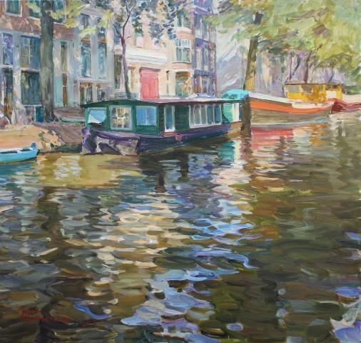 Painting «Amsterdam», oil, canvas. Painter Tytenko Panas. Buy painting