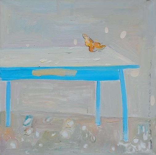 Painting «Sunshine bunnies», oil, canvas. Painter Zinoveeva Polina. Buy painting