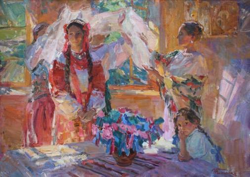 Painting «Bride», oil, canvas. Painter Tytenko Panas. Buy painting