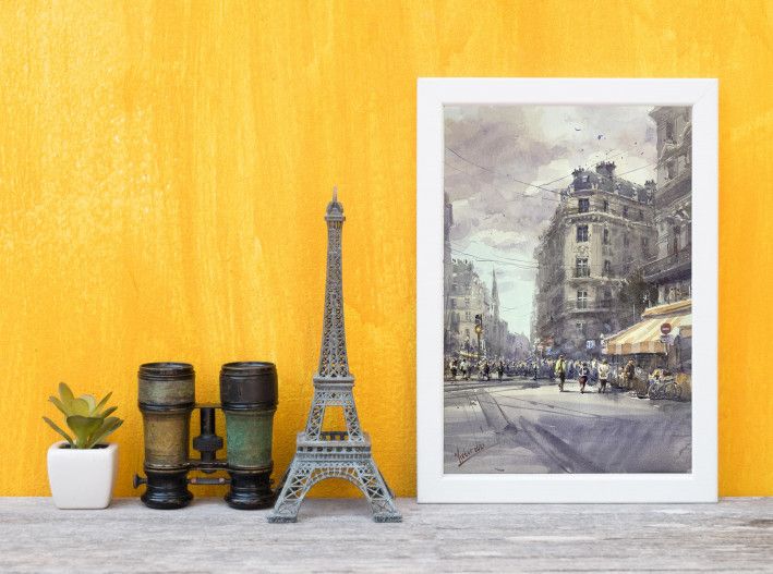 Картина “Где-то в Париже”-2