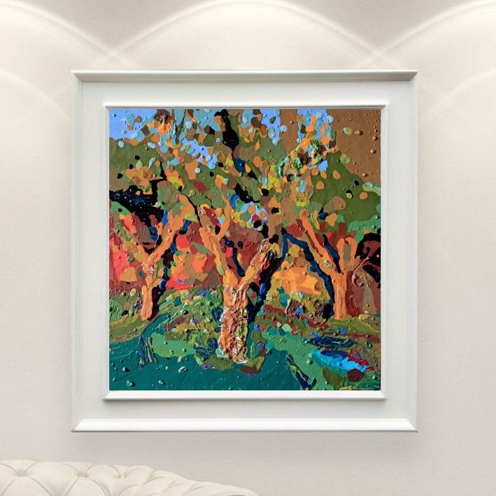 Картина “Яблоневый сад”-4
