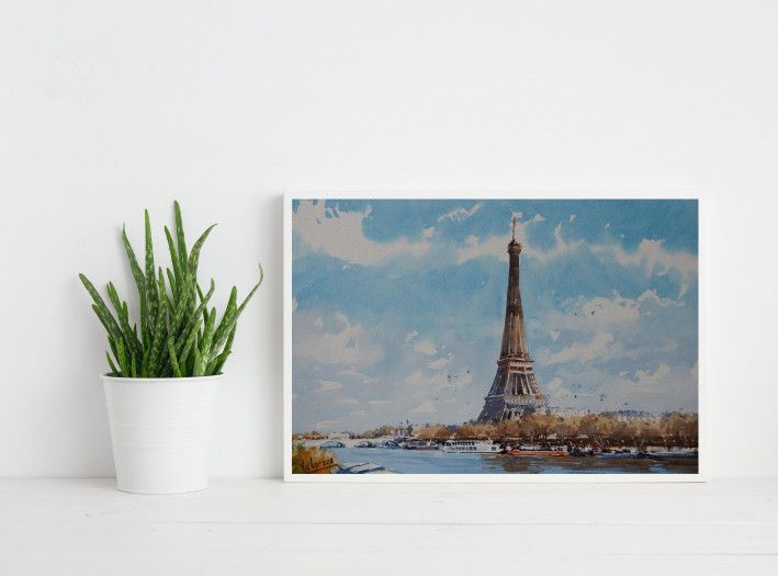 Картина “Осень в Париже”-2