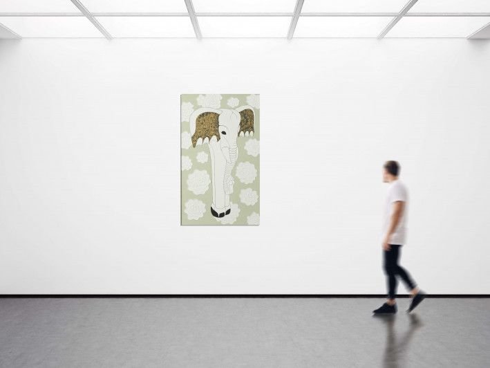 Картина “Слон”-6