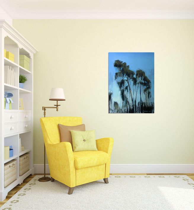 Painting “Pines at Darnytsia #1”-4