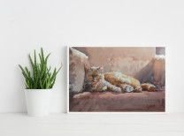 Картина “Кот на диване”-2
