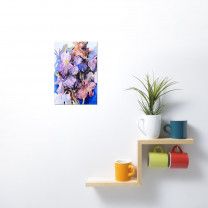 Картина “Фіолетові іриси”-10