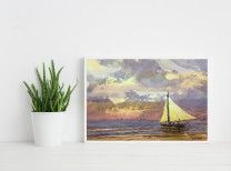Painting “yellow sail”-2