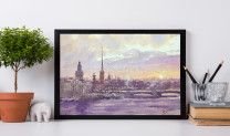 Картина “Панорама, Санкт-Петербург”-3