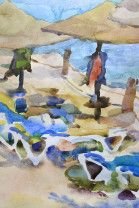 Картина “Экзотический пляж”-6