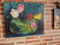 Картина “Нежные тюльпаны”-2