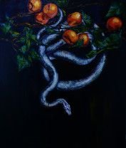 Картина “Змея альбинос”-11