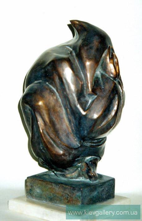 Sculpture «Concentration», bronze. Скульптор Oleksienko Serhii. Buy sculpture