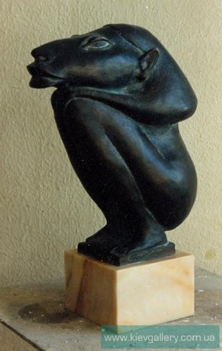 Скульптура «Царівна», бронза. Скульптор Олексієнко Сергій. Купити скульптуру