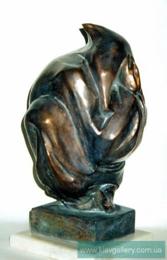 Скульптура «Концентрація», бронза. Скульптор Олексієнко Сергій. Купити скульптуру