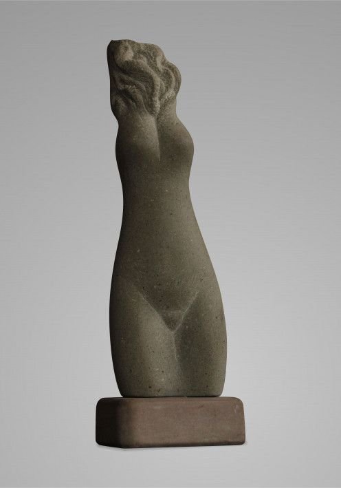 Скульптура «Пламя», камень. Скульптор Корж Богдан. Продана