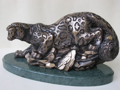 Sculpture «Snow robber», bronze. Скульптор Vasylchenko Andrii. Buy sculpture