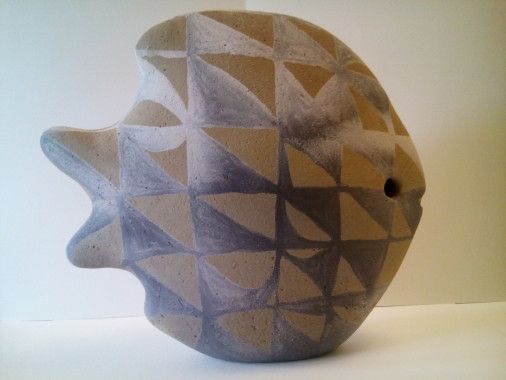 Скульптура «Рибка 5», кераміка. Скульптор Пелих Сергій. Купити скульптуру