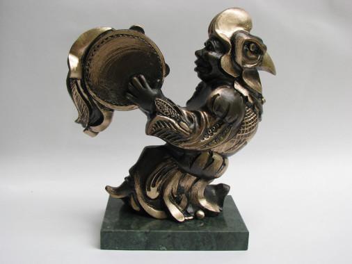 Sculpture «Shaman», bronze, stone. Sculptor Vasylchenko Andrii. Buy sculpture