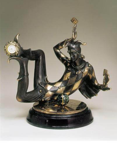 Sculpture «Joker», bronze. Sculptor Lypovka Viktor. Buy sculpture