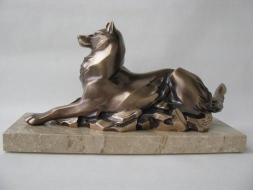 Sculpture «Leader», bronze, marble. Sculptor Vasylchenko Andrii. Buy sculpture