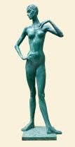 Скульптура “Голуба балерина”-2