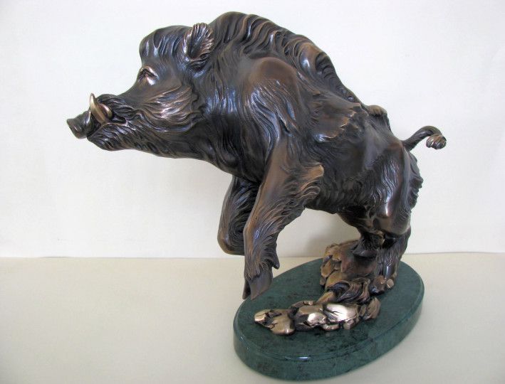Sculpture “Boar”-4