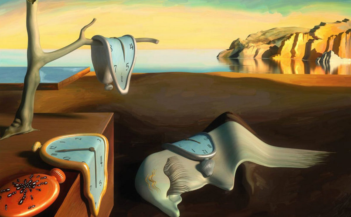 Salvador Dali's painting - Permanence of Memory
