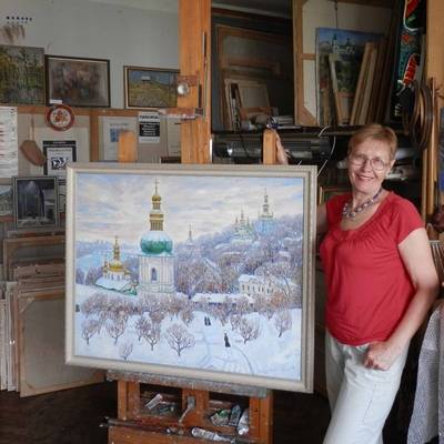 Contemporary Ukrainian painter Kyrylenko-Barannikova Halyna. Buy paintings