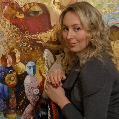 Contemporary Ukrainian painter Zbrutska Oksana. Buy paintings